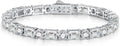 Round Moissanite Tennis Bracelet