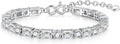 Round Emerald Tennis Bracelet