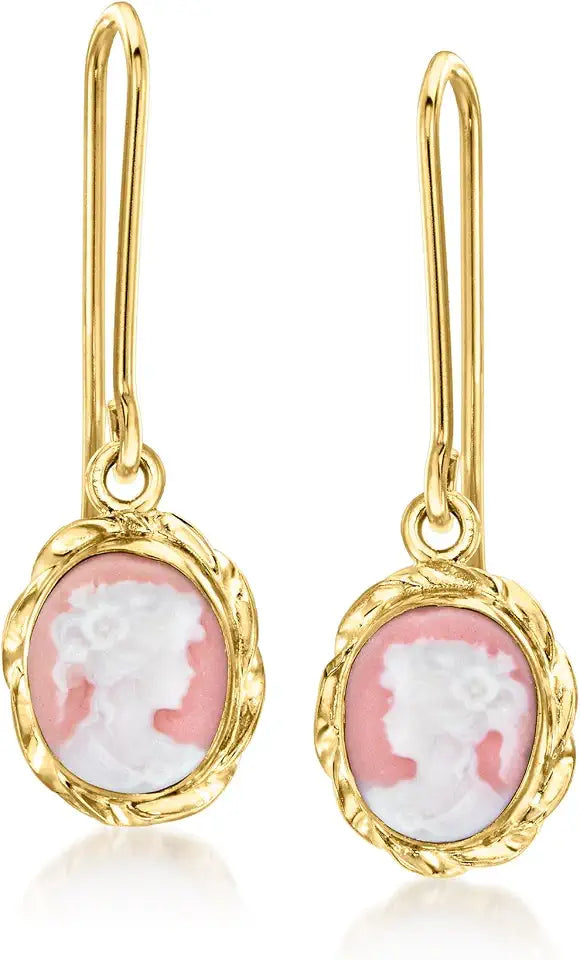 Gold-Tone Drop Earrings