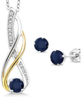 Sapphire Jewelry Set