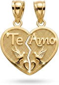 Gold-Tone Heart Pendant