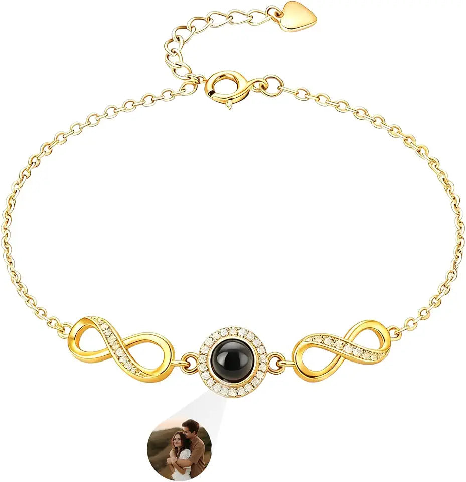 Sterling Silver Infinity Bracelet
