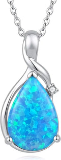 18K White Gold-Plated Sterling Silver Moissanite Necklace