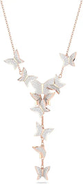 Gold-Tone Butterfly Necklace