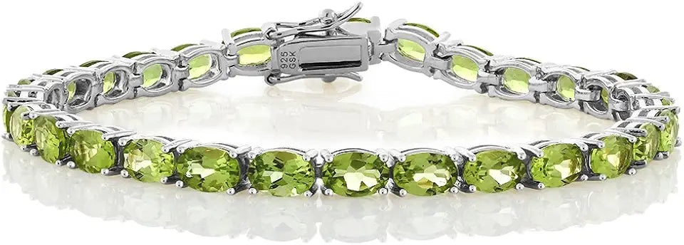Peridot Tennis Bracelet
