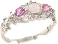 Sterling Silver Opal Ring