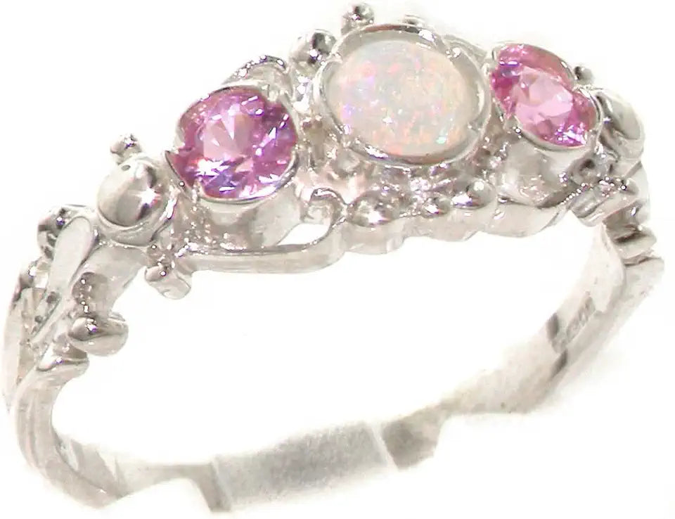 Sterling Silver Opal Ring
