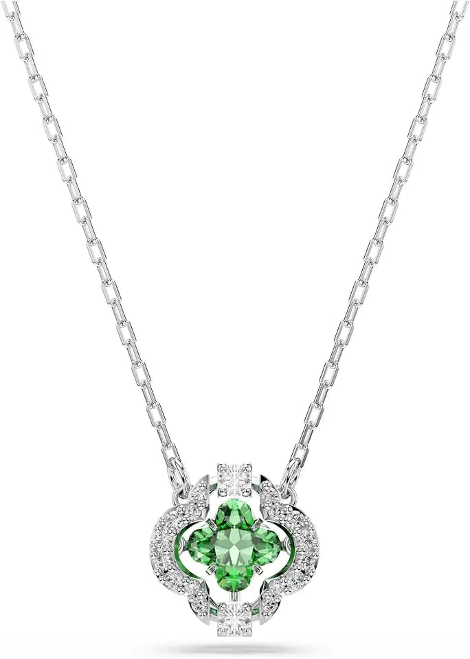 Rhodium-Plated Pendant