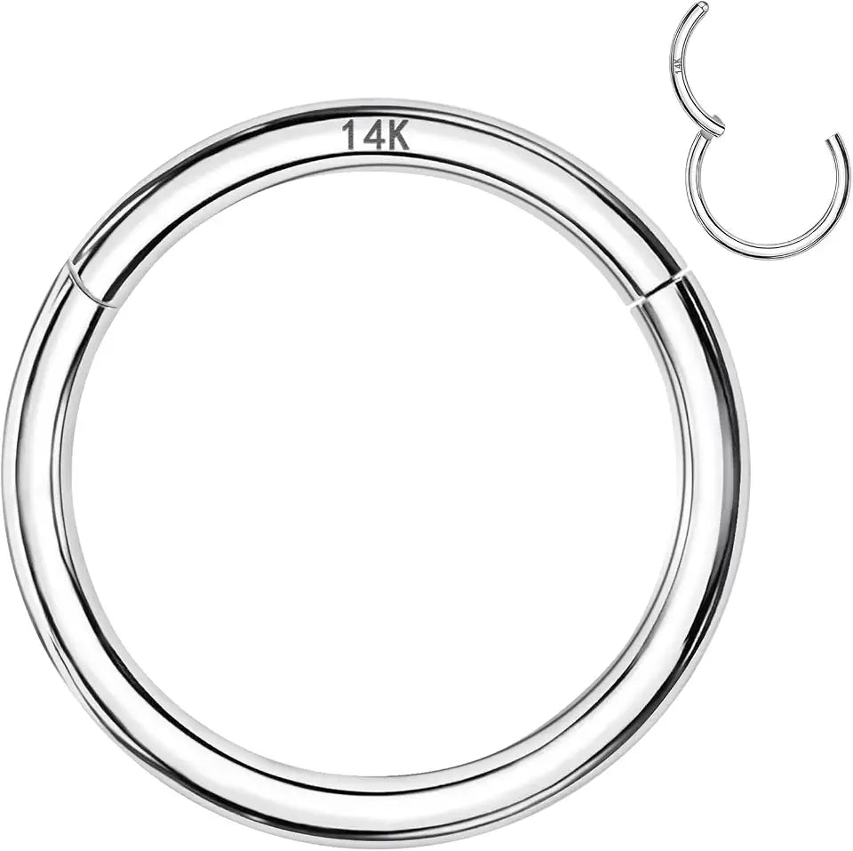 Gold-Tone Hoop Body Jewelry, 6mm