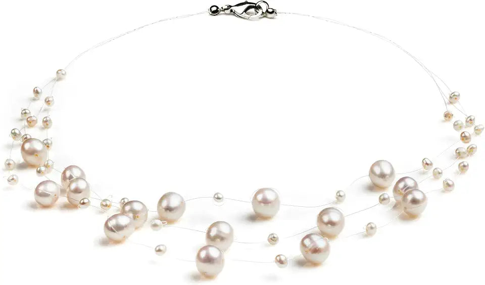 Freshwater Pearl Necklace, 9mm