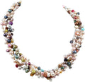 Freshwater Pearl Multicolor Necklace, 50Cm