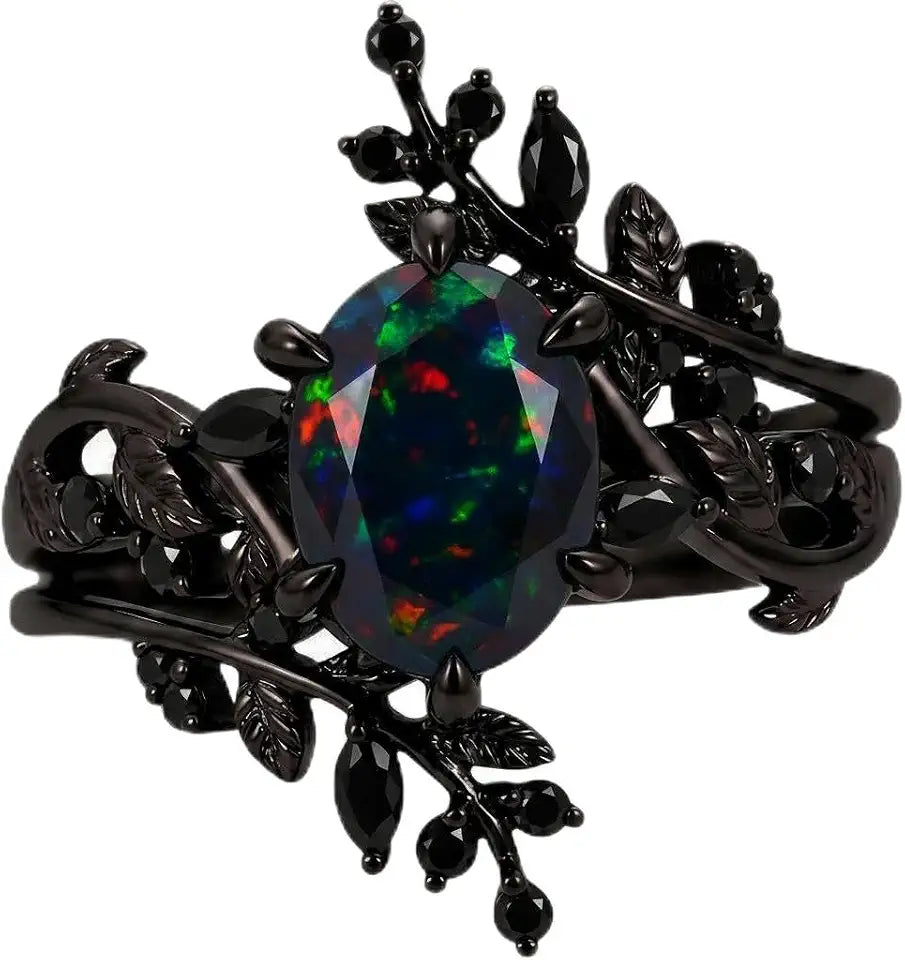 Oval Opal Ring