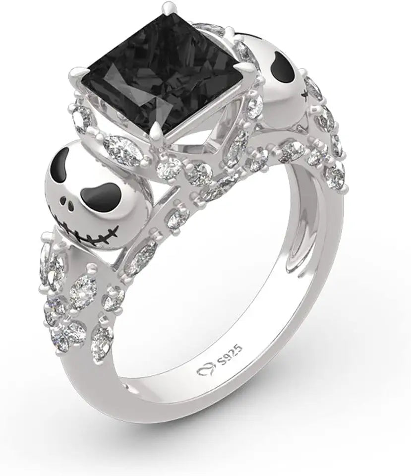Sterling Silver Engagement Ring
