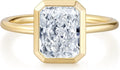 Sterling Silver Moissanite Solitaire Ring