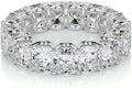 Sterling Silver Moissanite Engagement Ring