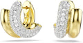 Gold-Tone Round Hoop Earrings