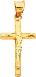 Gold-Tone Cross Pendant