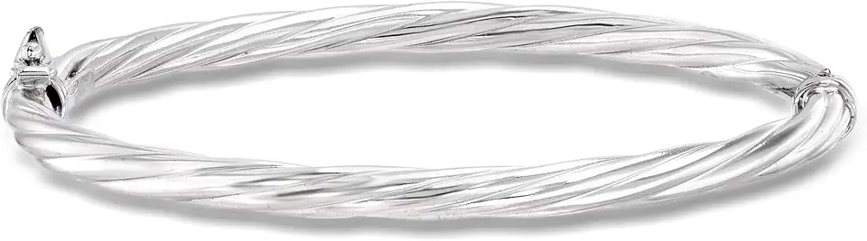 Sterling Silver Bracelet, 4mm