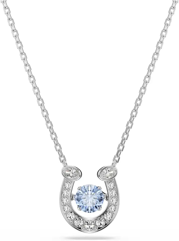 Rhodium-Plated Round Pendant