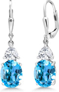 Moissanite Drop Earrings