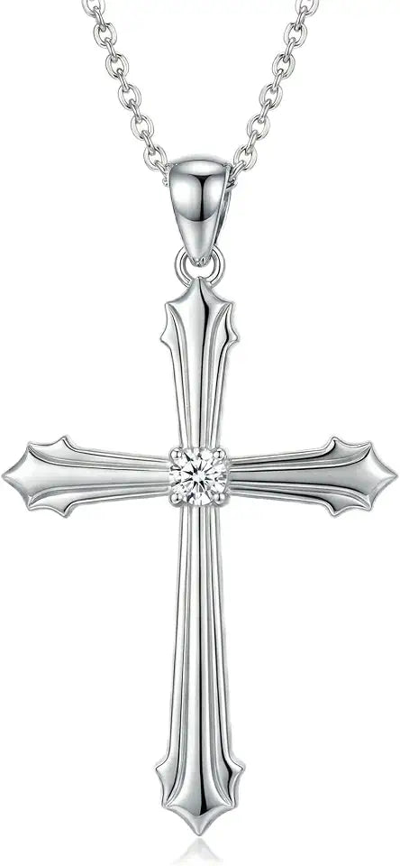 Sterling Silver Cross Necklace