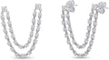 Moissanite Drop Earrings