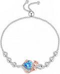 Birthstone Heart Bracelet