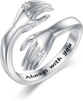 Sterling Silver Lab-Grown Diamond Ring