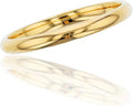 Gold-Tone Wedding Band, 2mm