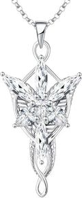 Sterling Silver Cubic Zirconia Necklace