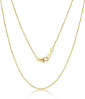Gold-Tone Necklace, 1mm