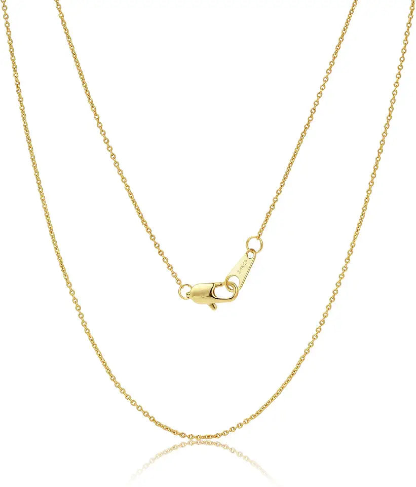 Gold-Tone Necklace, 1mm