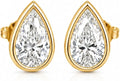 Pear-Cut Lab-Grown Diamond Stud Earrings