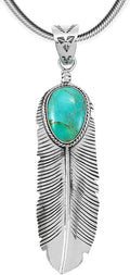 Sterling Silver Turquoise Necklace