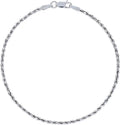 Gold-Tone Rope Bracelet, 2mm