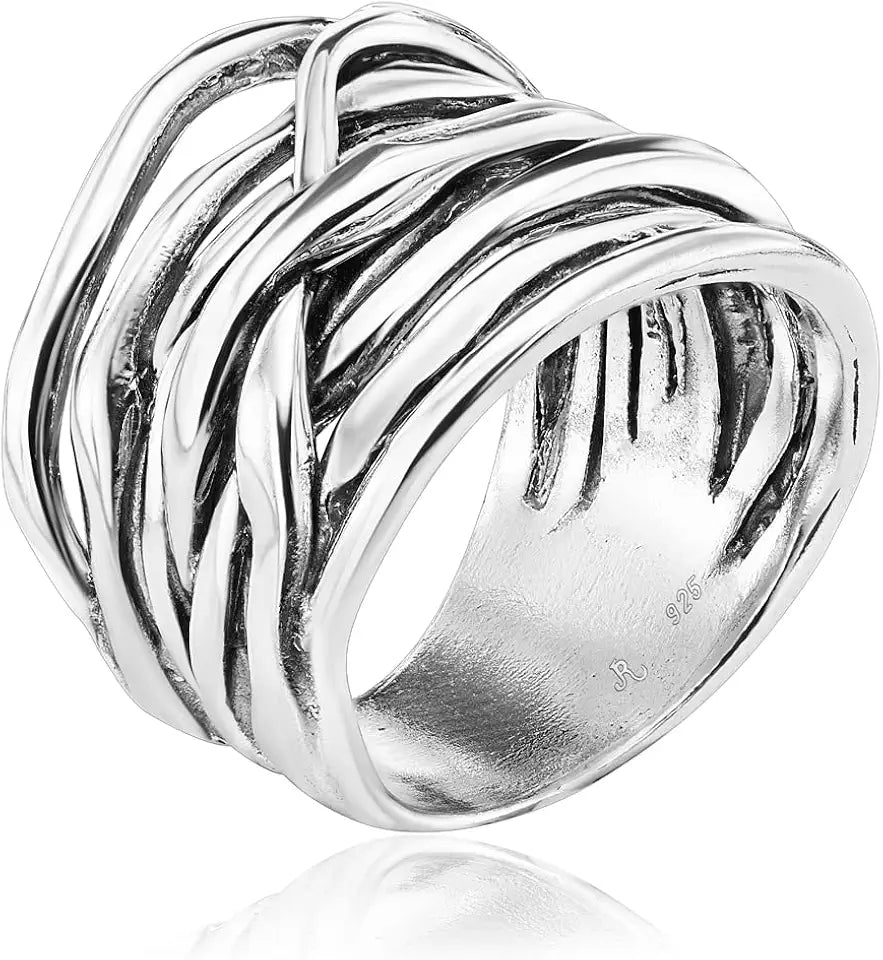 Sterling Silver Multi-Strand Ring