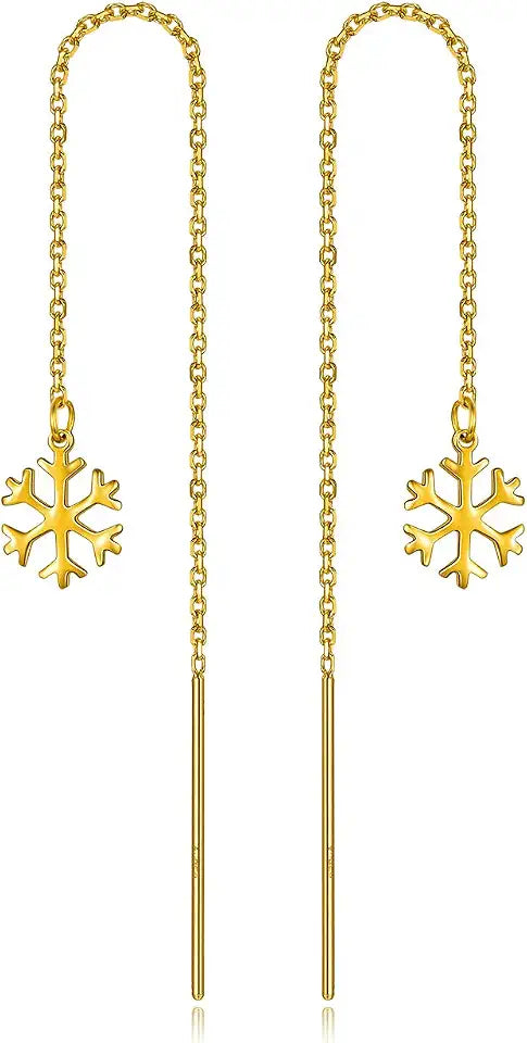 Gold-Tone Drop Earrings