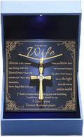 Moissanite Cross Necklace