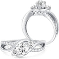 Moissanite Engagement Ring
