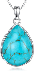 Sterling Silver Teardrop Necklace