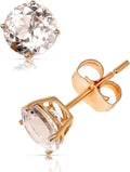 Gold-Tone Round Stud Earrings, 6mm