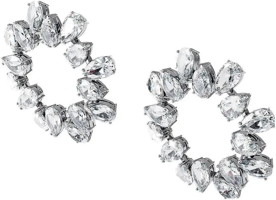 Rhodium-Plated Earrings