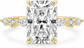 Sterling Silver Moissanite Ring