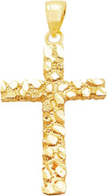 Gold-Tone Cross Pendant
