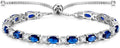 Sterling Silver Birthstone Tennis Bracelet