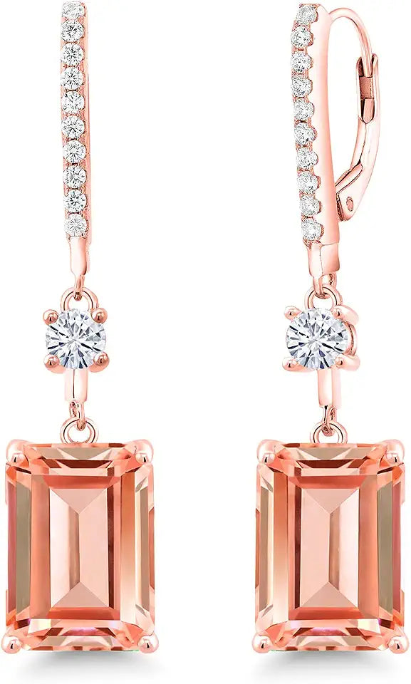 Moissanite Drop Earrings