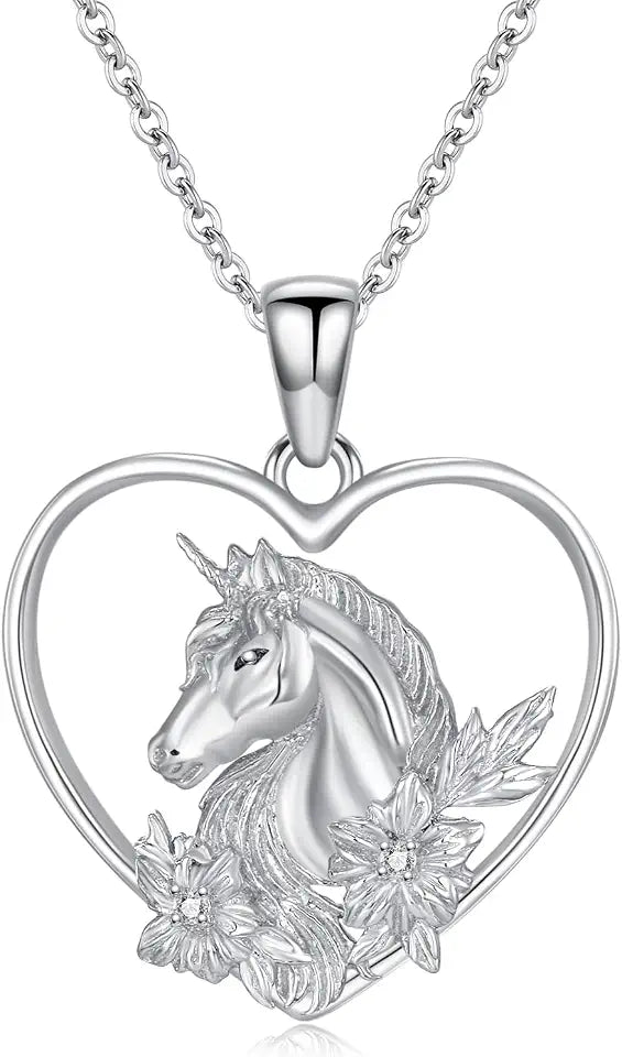 Sterling Silver Necklace, 2Inch