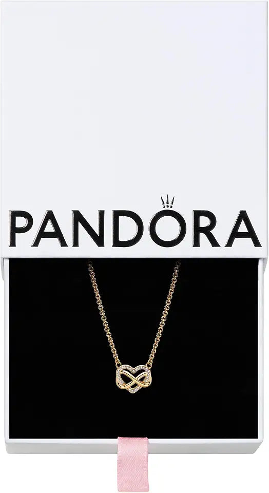 Heart Infinity Necklace