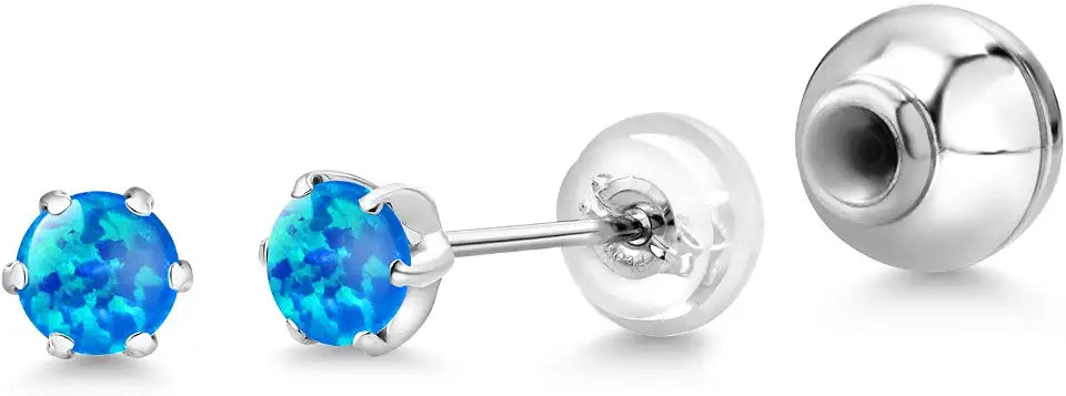 Birthstone Stud Earrings