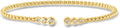 Gold-Tone Lab-Grown Diamond Bracelet
